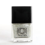 Load image into Gallery viewer, silver glitter nail polish sparkle shade silver stardust np-ng8