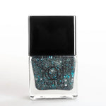 Load image into Gallery viewer, Blue Glitter Nail Polish Shimmer Shade Deep Sea Sparkle NP-XG5K