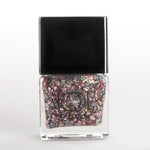 Load image into Gallery viewer, Multicolor Glitter Nail Polish Midnight Sapphire NP-XG8N swatches on nails