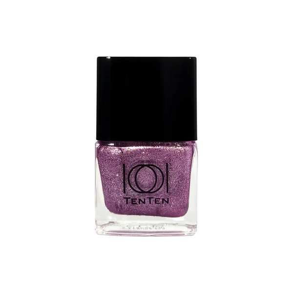 Shimmery purple nail polish Lilac Shimmer NP-W17 bottle with soft shimmer finish
